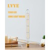 LVYE T10 Tubular Bulbs, Dimmable Led Light Bulb,E26 Medium Base,10W