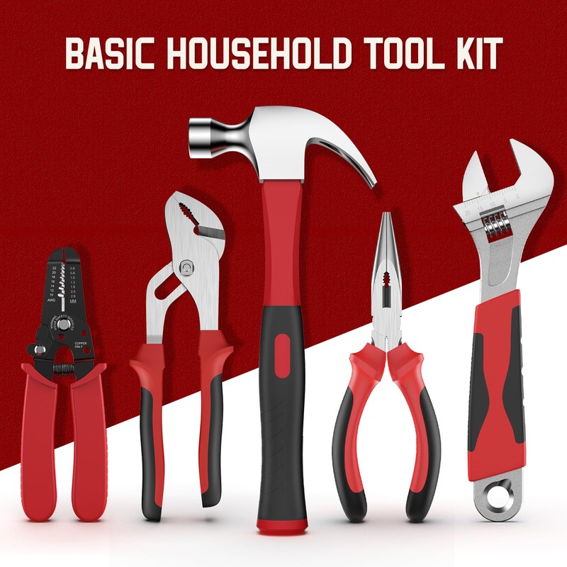 Sundpey 379 Pcs Portable Complete Home and Auto Tool Kit