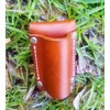 Leather Flashlight Holster for AA Battery Flashlights - Heavyduty Made