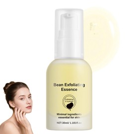 Bean Exfoliating Essence, Hydrating & Soothing Bean Essence, Face Serum for Women, Oil Control & Pore Shrinking, Smooths & Improves Dullness, Vegan Korean Skincare, Suitable for All Skin Types, 30ml