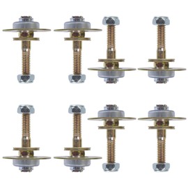 Rhixidenc 8pcs Furniture Rocking Chair Bearing Connecting Piece Rocking Chair Bearing Screws Bolts Kits Rocking Chair Furniture Hardware (55MM)