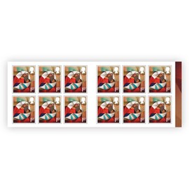Christmas 2021 12 x 1st Class Booklet of Stamps
