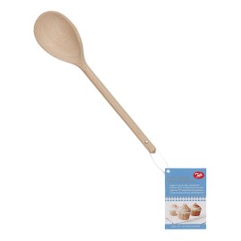 Tala Waxed Wooden Spoon 30.5CM 30120, Wood, Beige