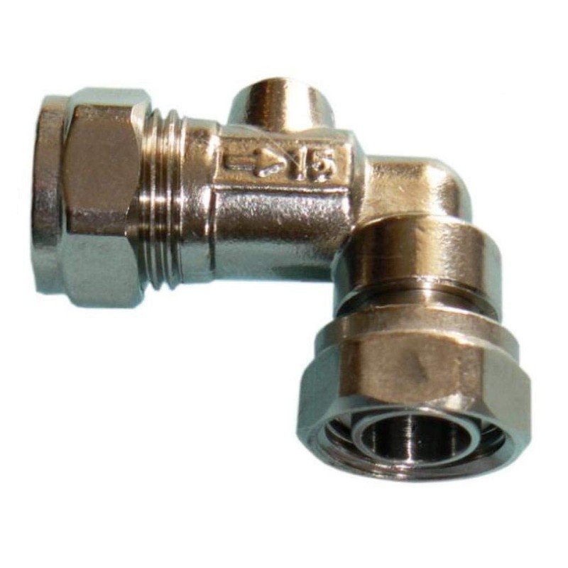 15mm Angled Service Valve