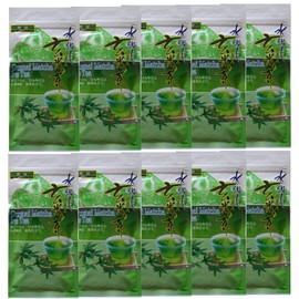 Brown Rice Tea Bags with Cold Brew Matcha Tea Bags 0.2 oz (7 g) x 10 Packs, Set of 10 Bags