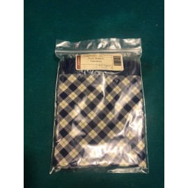 Longaberger Liner Blue Ribbon Canning Blue Ribbon Plaid NIP Fabric New