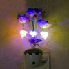 Led Night Light Sensor Bathroom Kitchen Bedside Wall Light Lamp