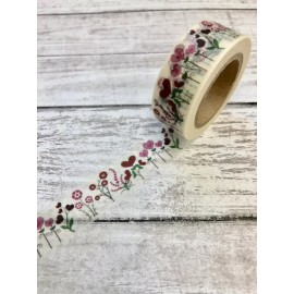 Unbranded Heart Flowers Washi Tape Papercraft Planner Supply Wedding Valentine's Day Craft