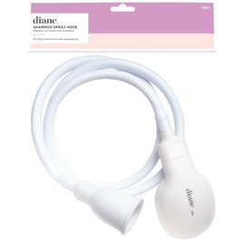 Diane Portable Shampoo Spray Hose – Sink Hose Nozzle for Washing Hair – 43” – White – D880