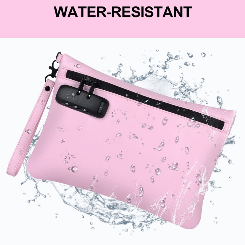 BOYISTARG PU Large Storage Organization Bag with 8 Small Items,