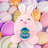 VFM e-Store - Easter Bunny Soft Toy Hugging Shiny Egg