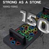 Solid Pushup Board,Functional Pushup Stands System | Professional Equipment T-Hole