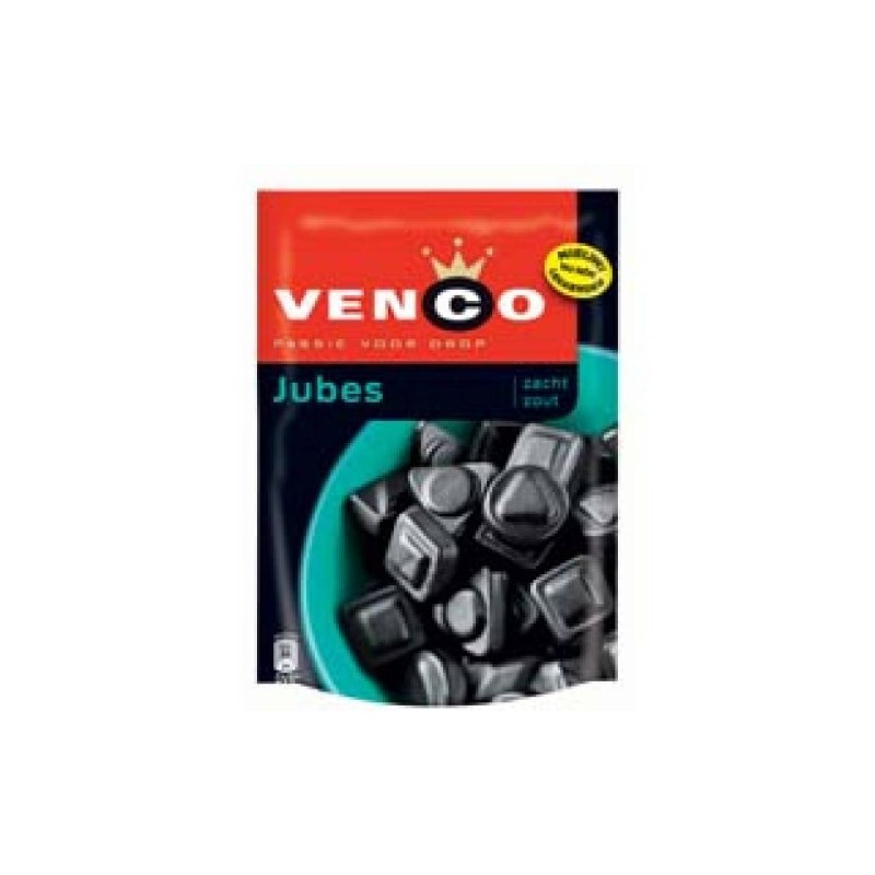 Venco Licorice Jubes 8.4 Oz Bag (Pack of 10)