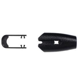 West Coast Paracord Black Plastic Utility Rope Clamps – Tie-Downs, Rope Loops, and General Utility (6mm, 10 Pack)