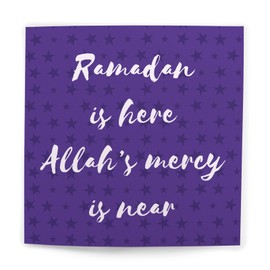 Michton | Ramadan Card | Ramadan Is Here Card