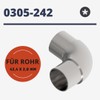 Sellon24® Stainless Steel Round Elbow Pipe Elbow 90° for Pipe