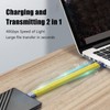 Short USB To USB C Cable 40Gbps 100W Fast Charging