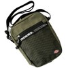 Dickies Women's Men's Logo Tape Square Shoulder Bag, Khaki