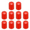 sourcing map 10pcs Red Guitar Effect Pedal Knob, 5/8" Plastic