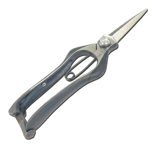 Tobisho Tobizuka Seisakusho Double-edged Bud Cutting Shears, 7.9 inches (200
