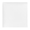 BEWDIO White Men's Pocket Square, Solid Color Boys Handkerchiefs for