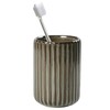 Ceramic Toothbrush Cup for Bathroom, Ceramic Toothbrush Holder, Toothpaste Organizer
