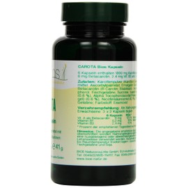 Bios Carota, 100 Capsules, 1 Pack (1 x 55 g)