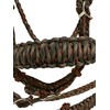 pony bitless bridle horse tack side pull hackamore brown and