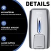 Bertreno Commercial Soap Dispenser Wall Mount Manual Pump Hand Soap