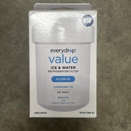 Everydrop Value by Whirlpool, Replacement for GE MWF Refrigerator Water Filter,
