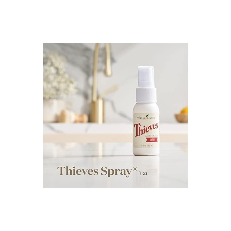 Young Living Thieves Spray | 1 oz | Portable Cleaner