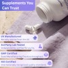 Magnesium Glycinate 3-in-1 Complex, 240 Capsules, UK Made