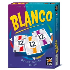 Kendi Games Blanco Card Game, Family Game for 2-5 Players