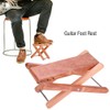 IRIN Wooden Foot Stool Footrest Rest with Carrying Bag for