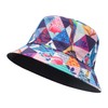 ZLYC Unisex Cute Unique Print Travel Bucket Hat Summer Fisherman