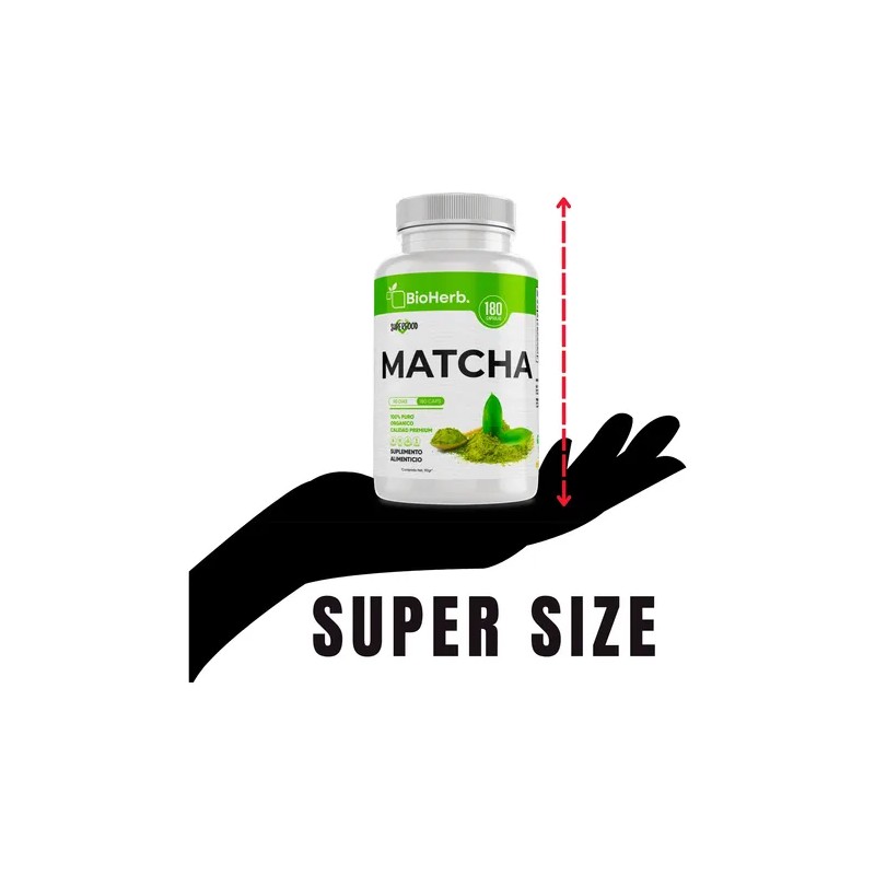 Matcha 100 Puro - Máxima Eficacia - 180 Días