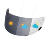 PSLER Photochromic Qualifier Visor- Qualifier DLX Helmet Visor Motorcycle Face