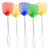 PIC Wire Metal Handle Fly Swatters (Colors May Vary), 6