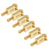6 Pcs Electric Guitar Tremolo Saddles Bridge for Electric Guitar