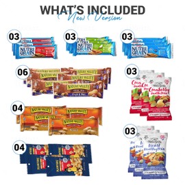 Healthy Snacks, Care Package 67 Count Premium Healthy Mixed Box & Snacks Gift Variety Pack – Great for Home, Lunches, Work, Grab and Go, Office, Meetings, – Breakfast Bars, Bulk Granola Bars
