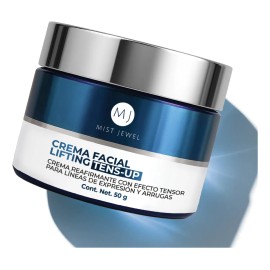 Mist Jewel Crema Tens Facial Postbióticos Marinos Ácido Hialurónico Caviar Verde Q10 Tensora Efecto Lifting Hidratante Cuidado Uso Día Noche Skin Care
