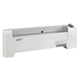 Beyond Breeze 1500W White Electric Space Heater Baseboard Silent Operation Convection Warmer