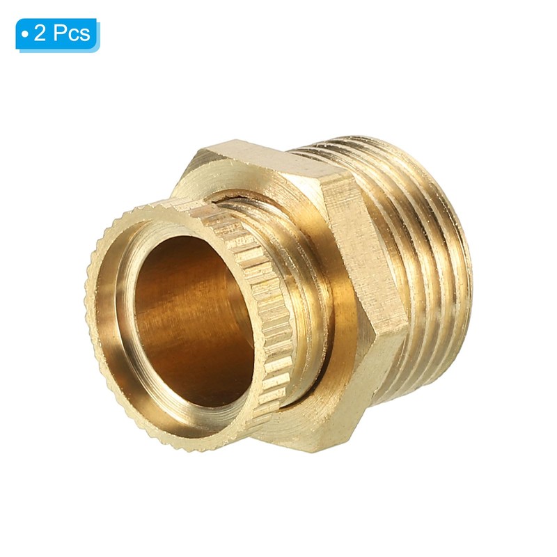 PATIKIL Air Compressor Tank Drain Valve, 2 Pack G 3/8"