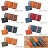 Zario Grande ZAG-0043 Men's Trifold Tochigi Leather Compact Mini Wallet,