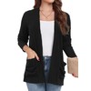 GRECERELLE Womens Cardigans Lightweight Casual Rib Classic Cardigans for Ladies