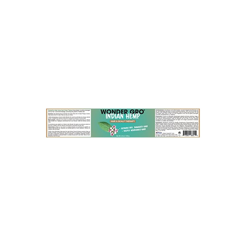 Indian Hemp Hair Grease Pomade, 12 fl oz - Hair