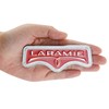 EmbRoom Laramie Emblem, 3D LARAMIE Badge Nameplate Tailgate Sticker Decal