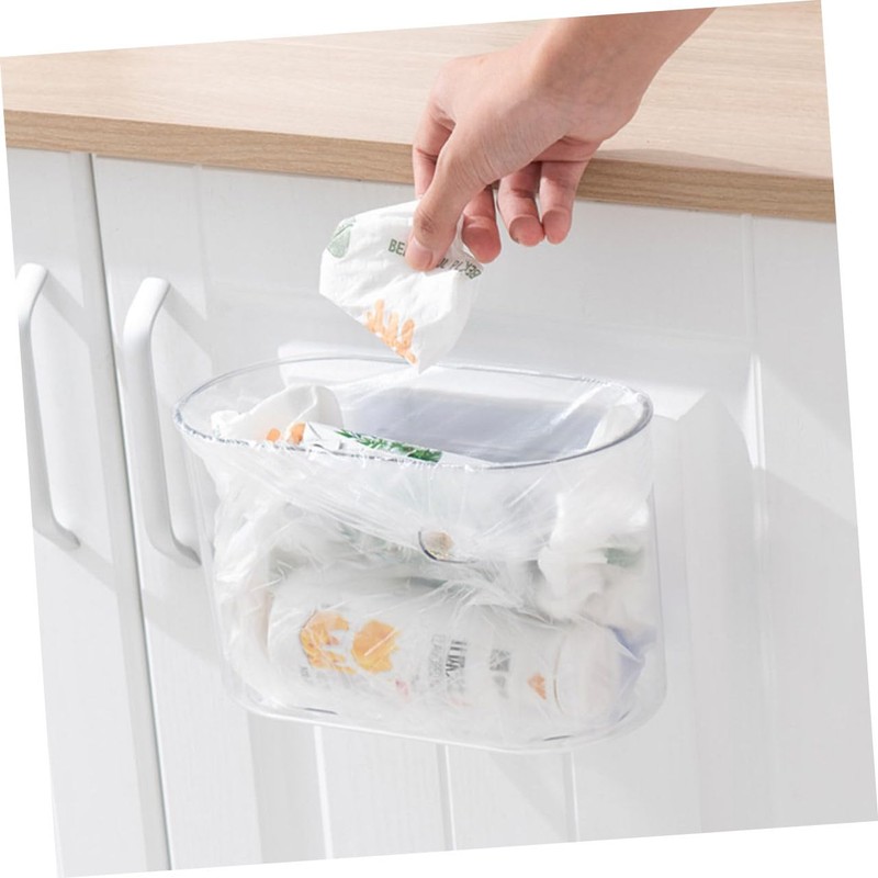 BUGUUYO Wall-Mounted Trash Can Hanging Storage Bin Recycling Office Classroom