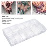 Nail Art Tips, 500 Piezas de Puntas de Uñas Largas