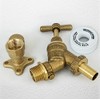 Outdoor Hose Union BIB TAP with Hose Connector and Wall